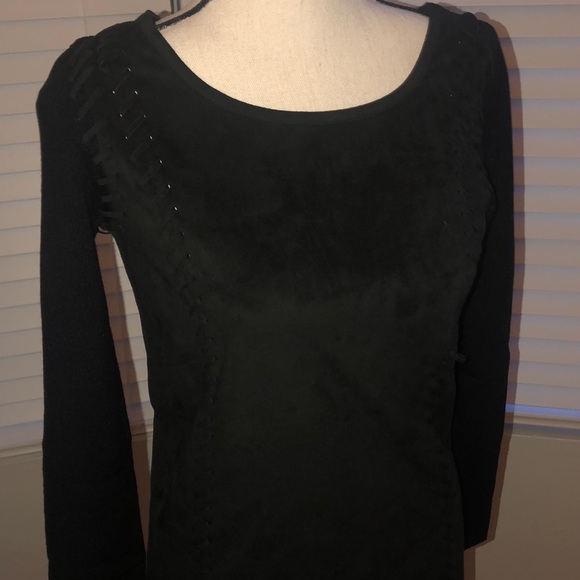 Black long sleeve dress INC brand - Picture 3 of 5